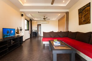 Living area - Koh Tao Heights Apartments (Koh Tao)