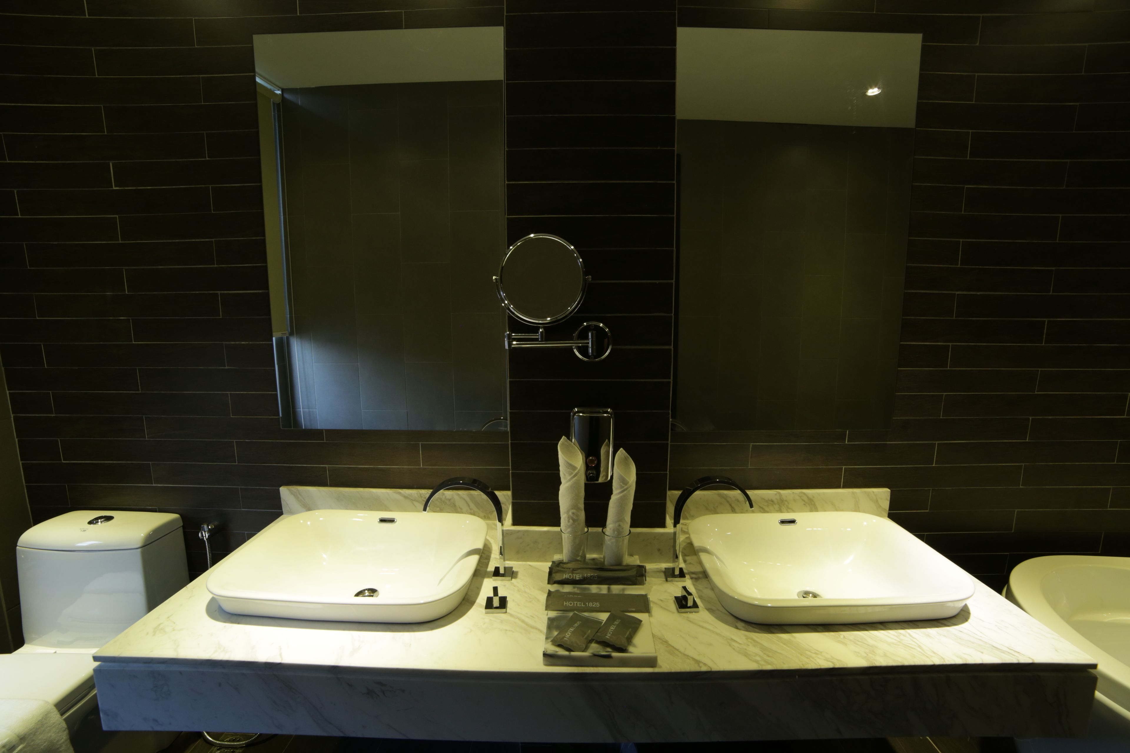 executive suite, city view | bathroom sink