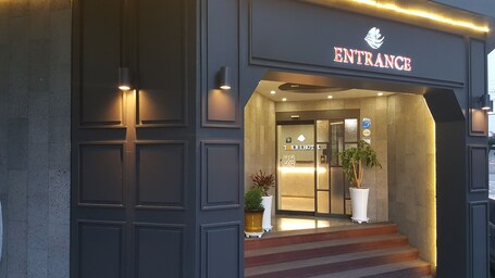 Entrada de la propiedad