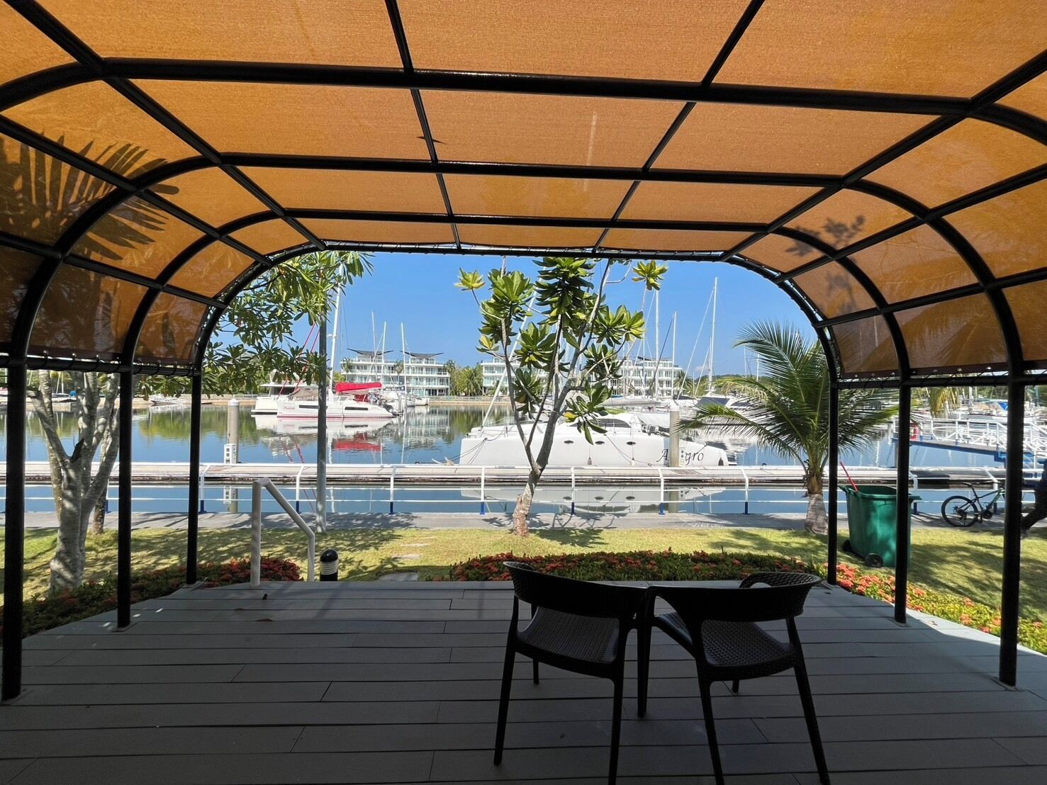 ห้องสแตนดาร์ดดับเบิลหรือทวิน, 1 ห้องนอน, วิวท่าเรือ, เหนือระดับน้ำ | วิวจากห้องพัก