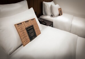 Habitación Deluxe con 2 camas individuales | Escritorio, sistema de insonorización, wifi gratis