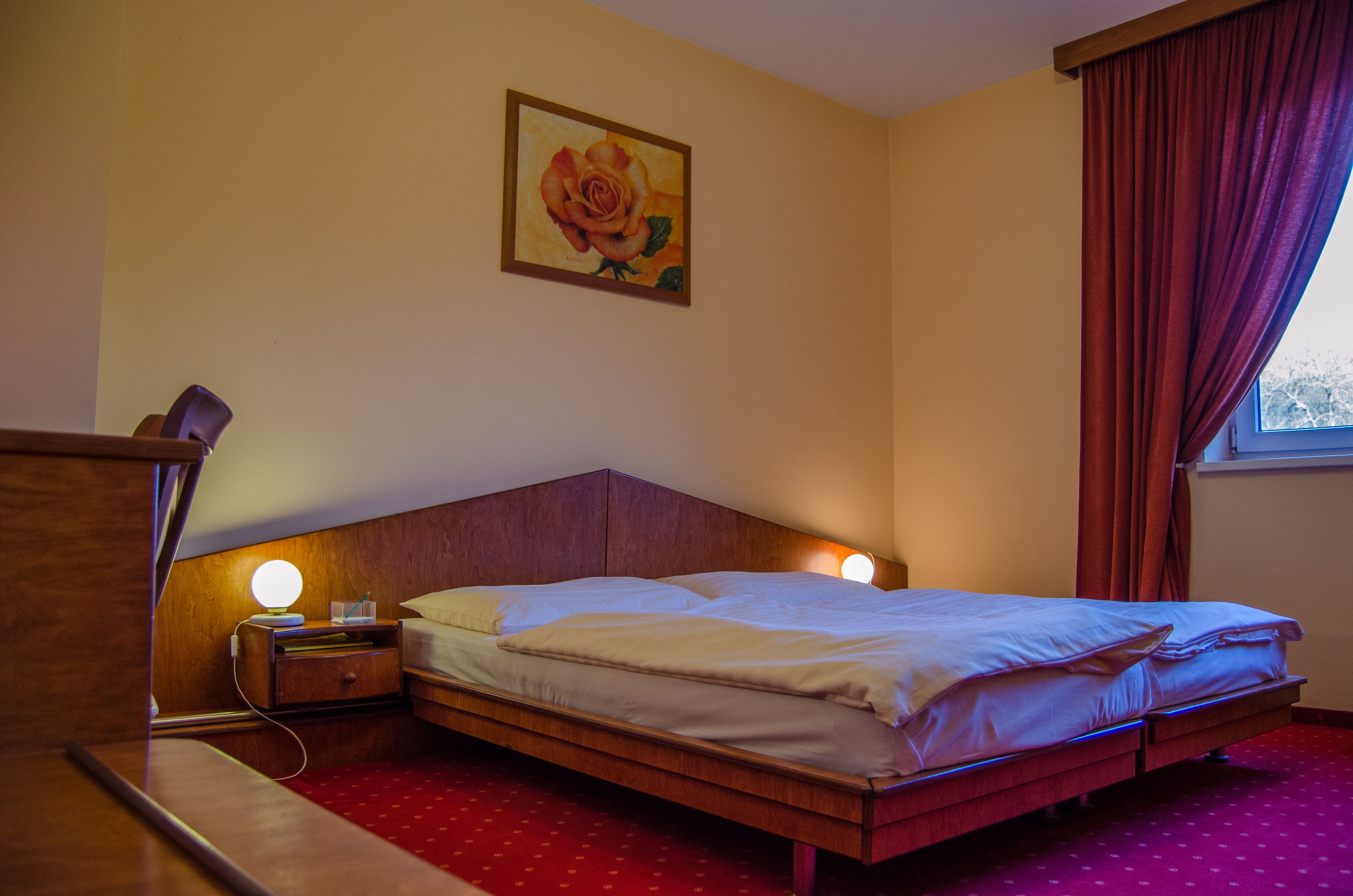 standard double room | desk, iron/ironing board, free wifi, bed sheets