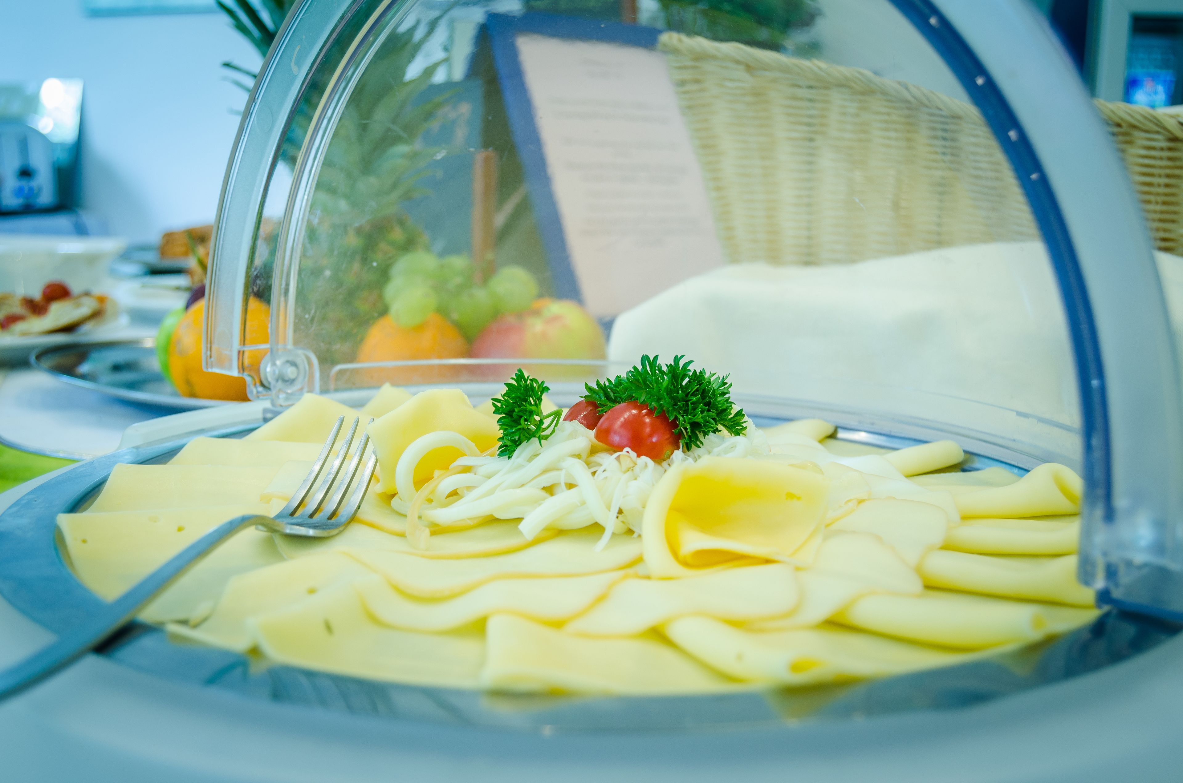 daily buffet breakfast (eur 9.00 per person)