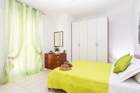 Apartment, 1 Bedroom (4 pax) | 1 bedroom, iron/ironing board, free WiFi, bed sheets - Green Residence (Rimini)