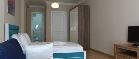 In-room safe, soundproofing, iron/ironing board, free cribs/infant beds