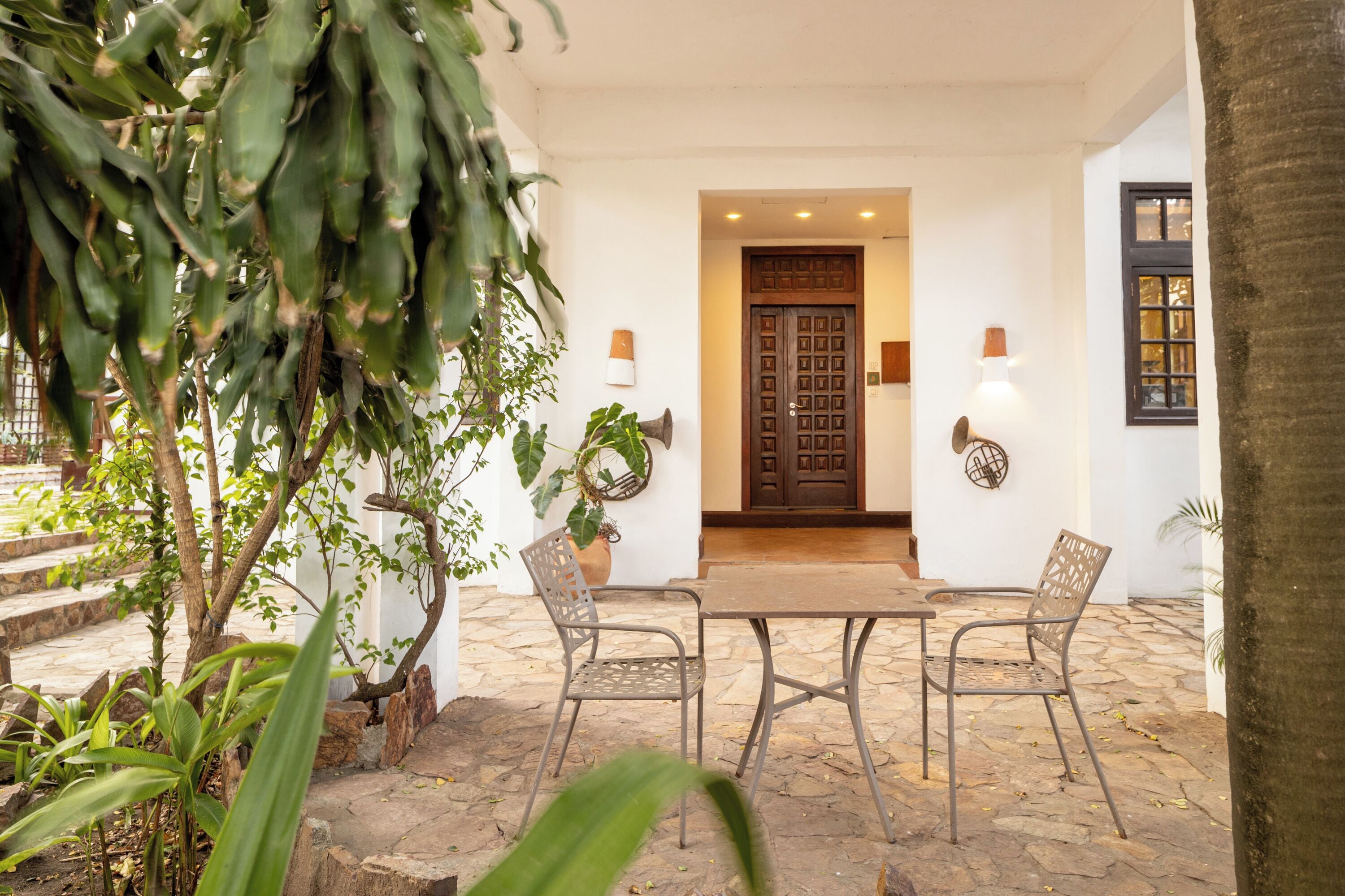 superior suite | living area | led tv