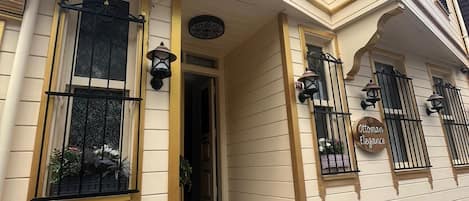 Fassade der Unterkunft