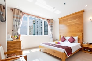 Deluxe Double Room, City View | Street view