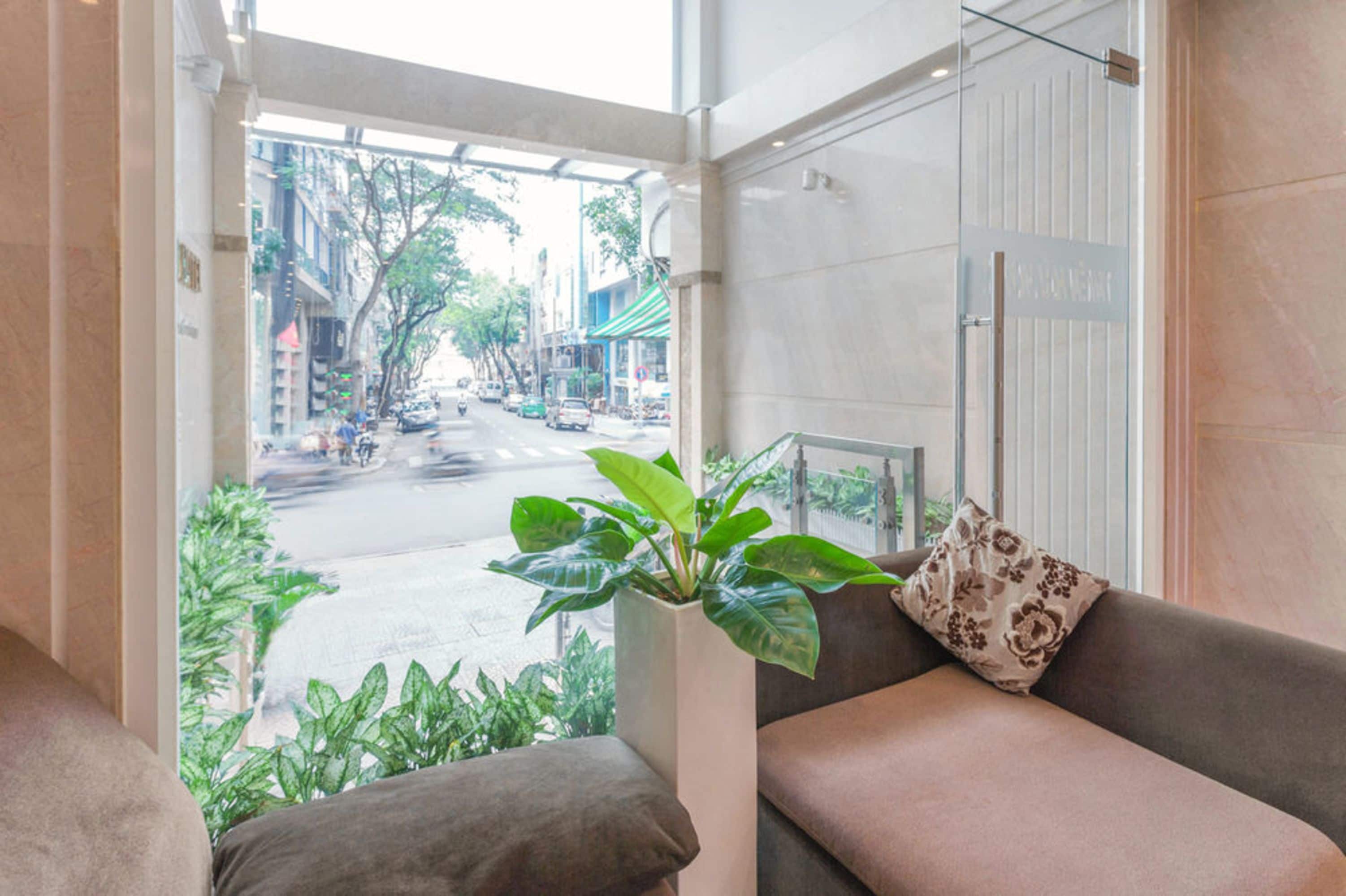 Sala de estar en el lobby