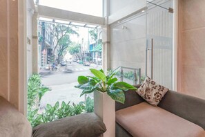 Zona de estar del vestíbulo