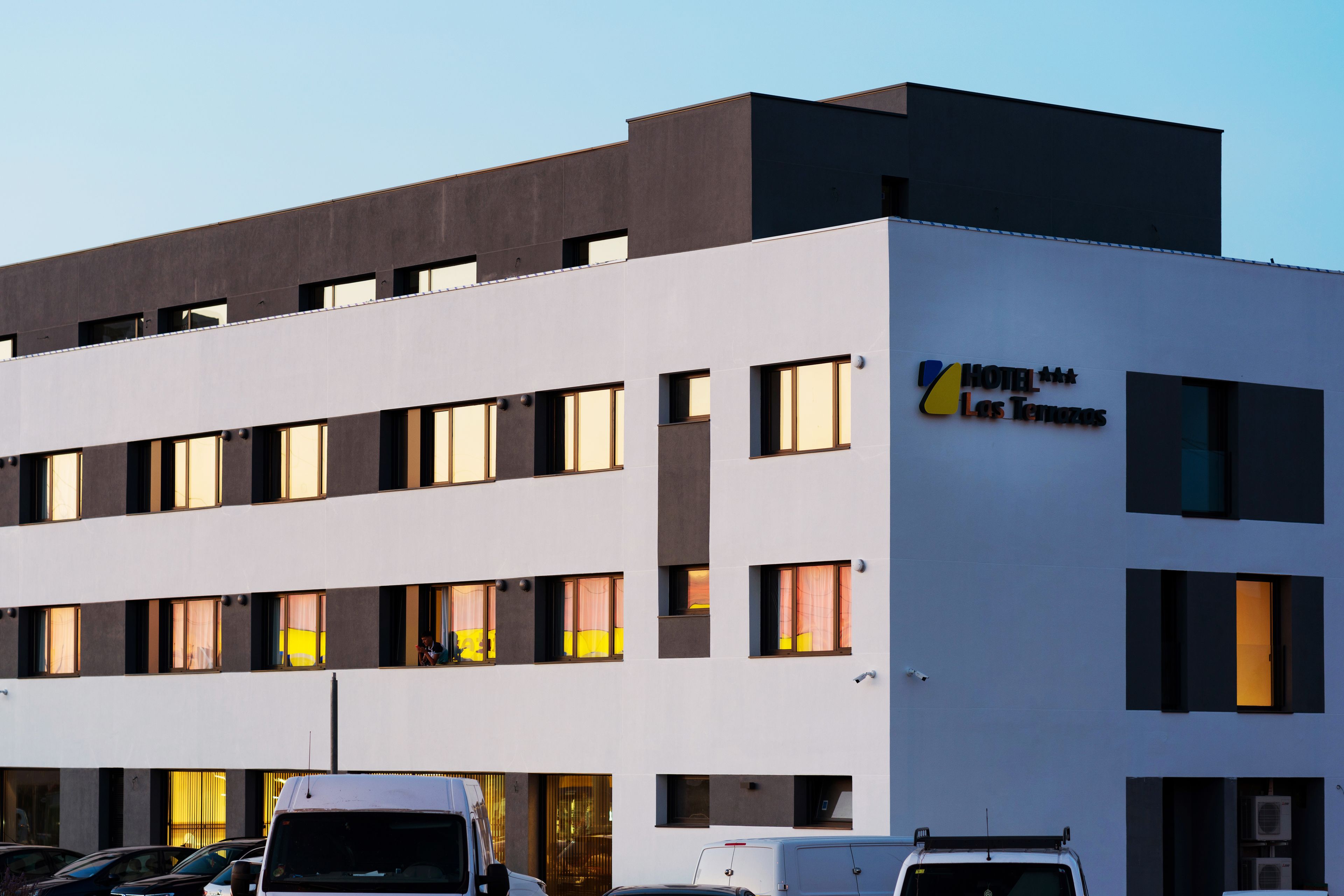 Voorkant van accommodatie