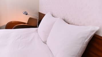 Escritorio, cortinas blackout, wifi gratis y ropa de cama