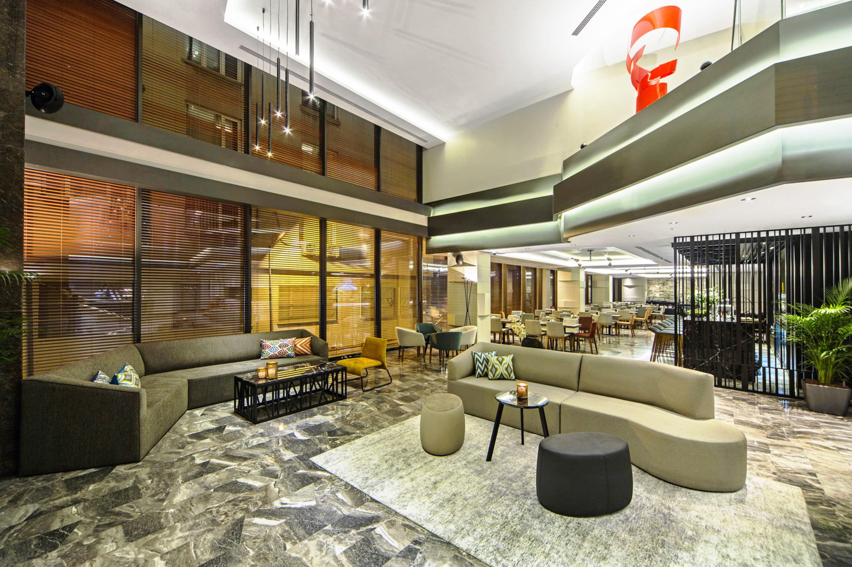 Sitzecke in der Lobby