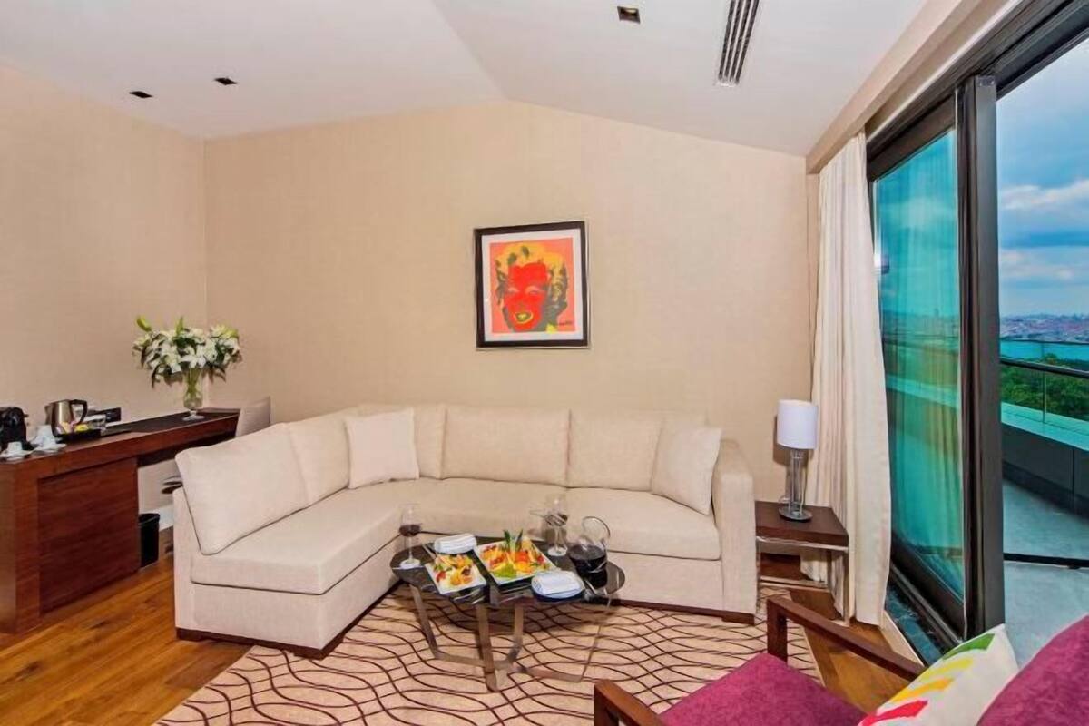 Living area | 42-inch LCD TV with satellite channels, TV, DVD player