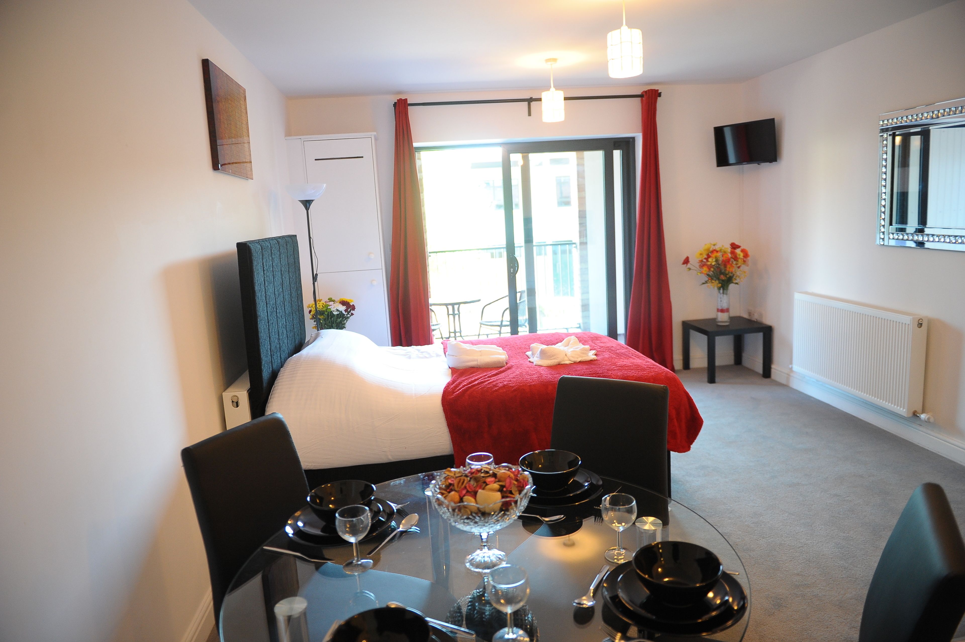 apartment, balcony | iron/ironing board