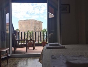 Double Room, 1 Queen Bed, Balcony, Sea View (3) | Free cots/infant beds, free WiFi, bed sheets