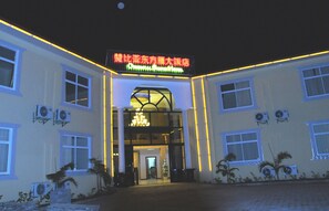Front of property – evening/night
