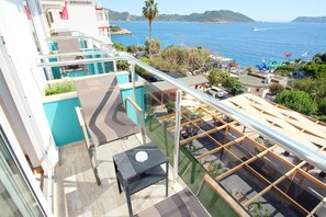 Quarto casal ou duplo, vista para o mar | Sacada