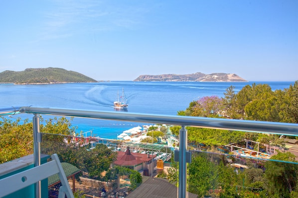 Balcony view - Nur Hotel (Kas)