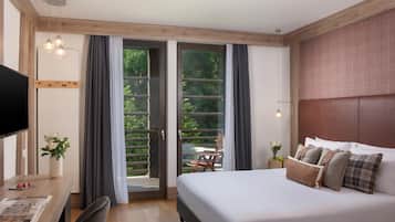 1 makuuhuone, minibaari, työpöytä, ilmaiset vauvansängyt