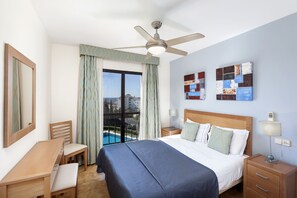 아파트, 침실 2개, 바다 전망 (or pool view) | 2 개의 침실, 암막 커튼, 다리미/다리미판, 무료 유아용 침대