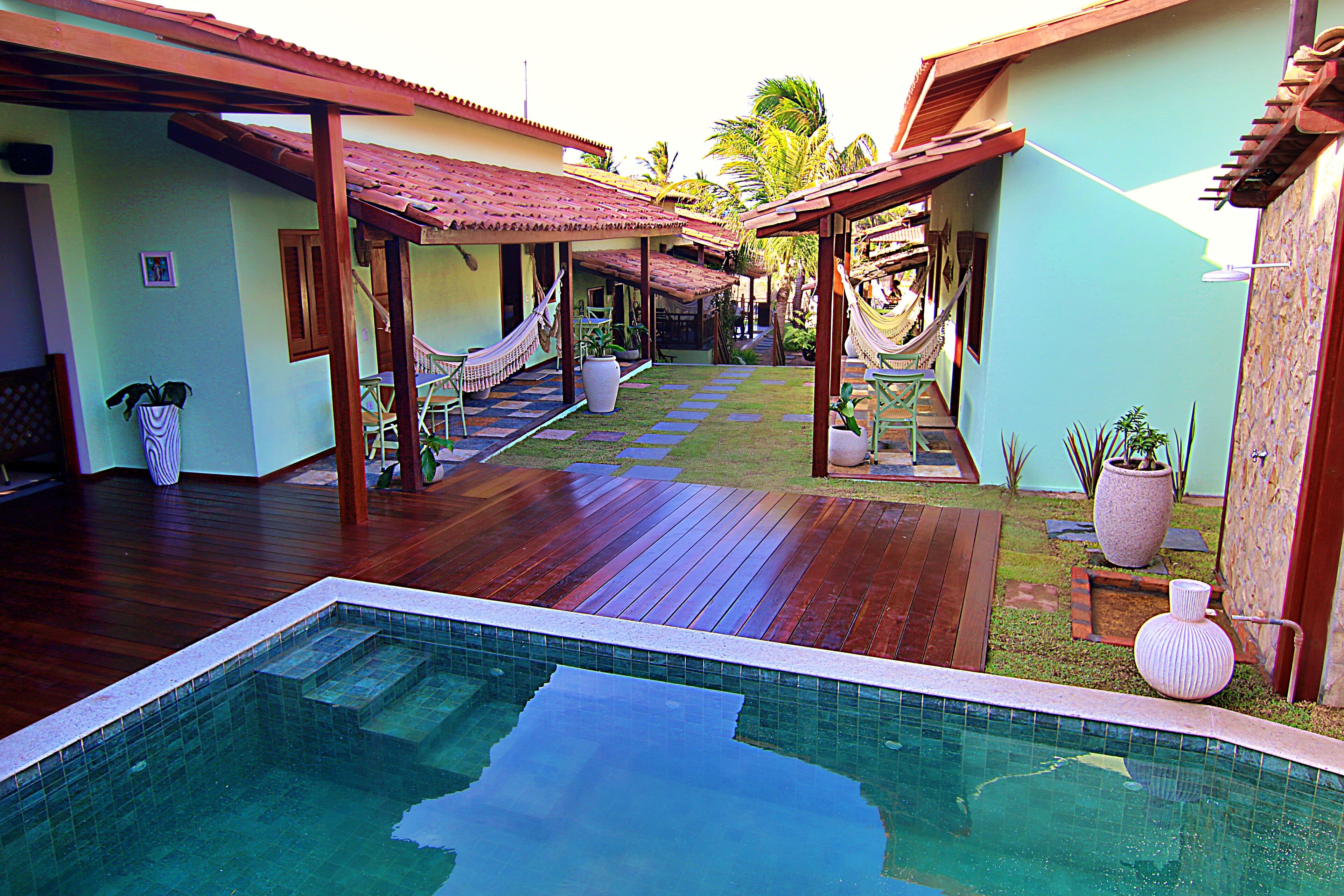 Vila superior | Vista para o jardim