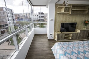 Appartement Familial, 2 chambres, cuisine, vue ville