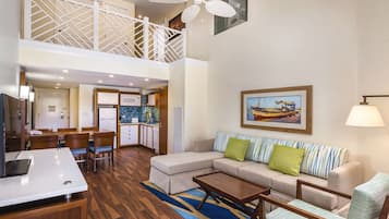 Standard Condo, 2 Bedrooms | Living area | LCD TV, iPod dock, table tennis, pay movies