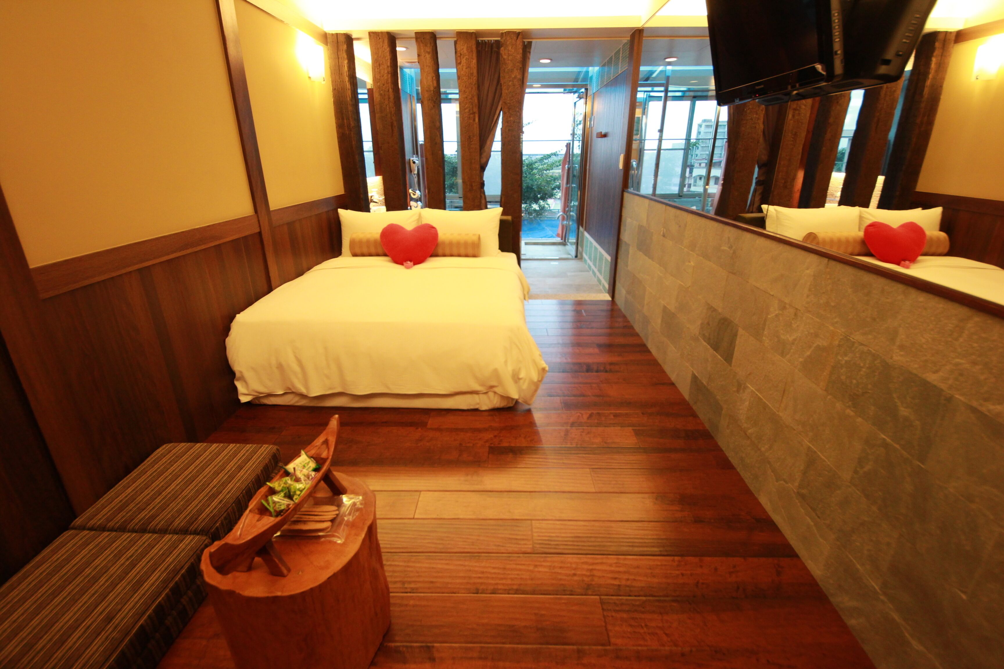 japanese-style double room | premium bedding, down duvets, minibar, blackout curtains