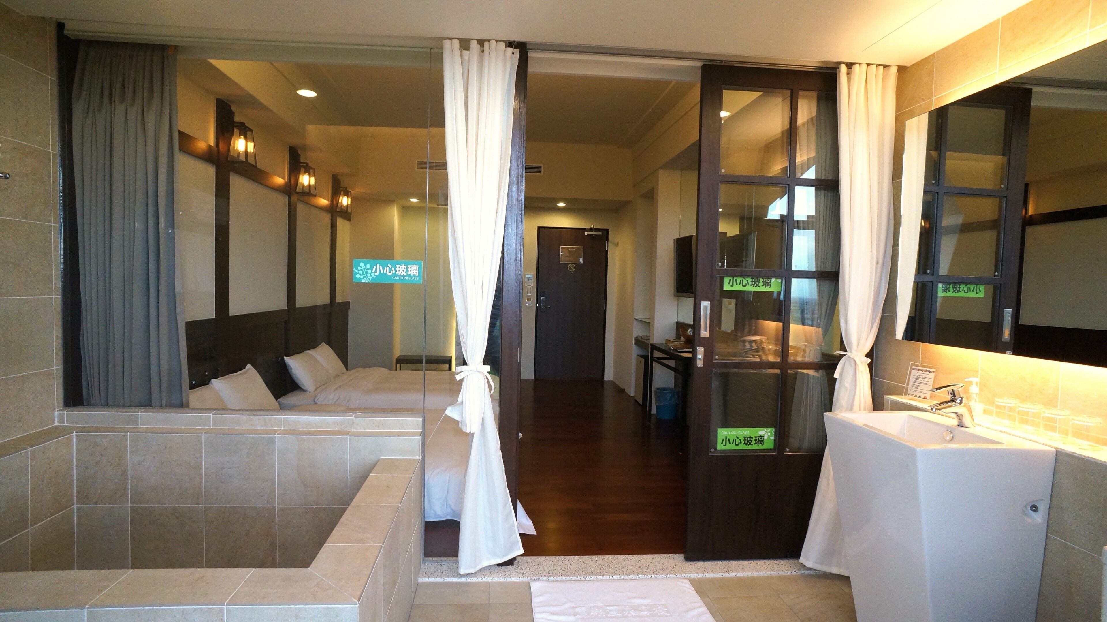 luxury japanese style family room | premium bedding, down duvets, minibar, blackout curtains