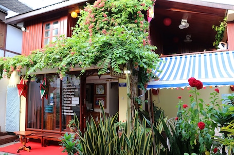 Fachada de la propiedad