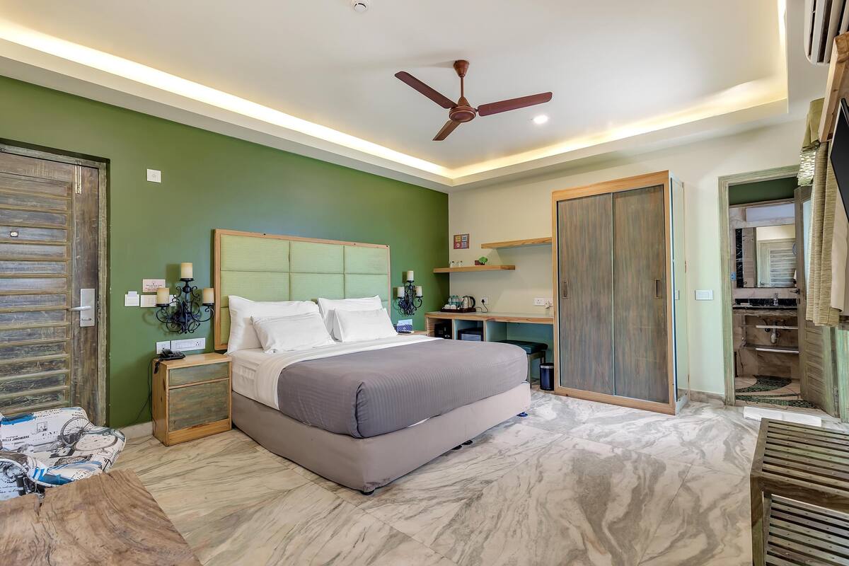 The Courtyard Room | Sengetøy i egyptisk bomull, sengetøy av topp kvalitet og minibar