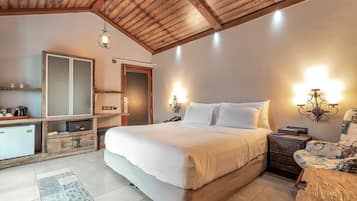 The Poolside Cottage | Bettwäsche aus ägyptischer Baumwolle, hochwertige Bettwaren, Minibar