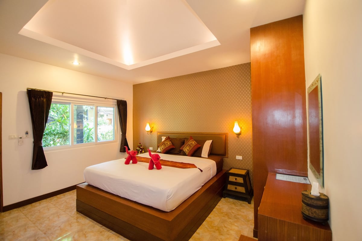 Habitación doble Deluxe | Área de sala de estar