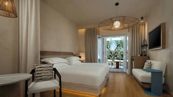 Couette en duvet d'oie, surmatelas, minibar