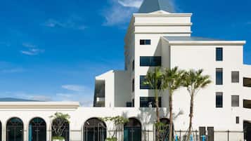 Façade de l’hébergement