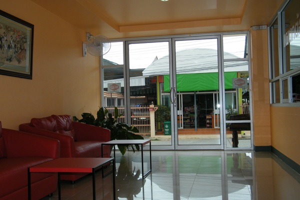 Interior entrance
