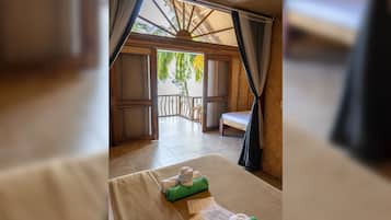 Beachside Chalet with AC | Draps fournis