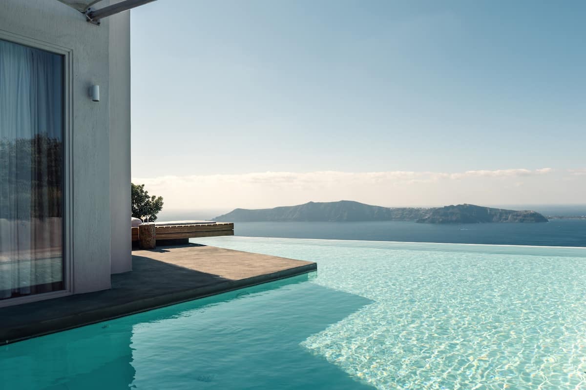 Suite, vista al mar (Infinity Pool) | Vista desde la habitación