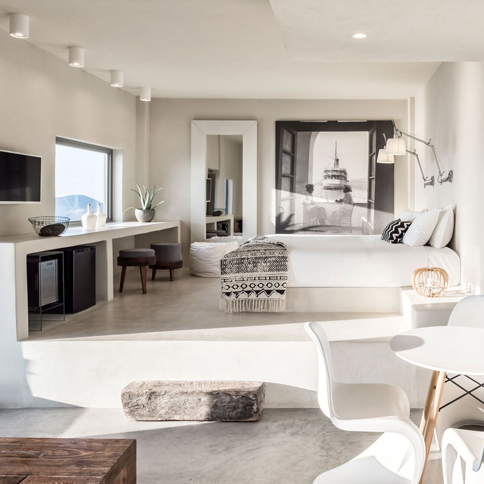 West East Suites Santorini interior view 2