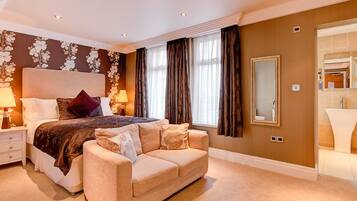 Tweepersoonskamer, en-suite badkamer | 1 slaapkamer