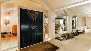 Lunch, dinner served; local cuisine, garden views