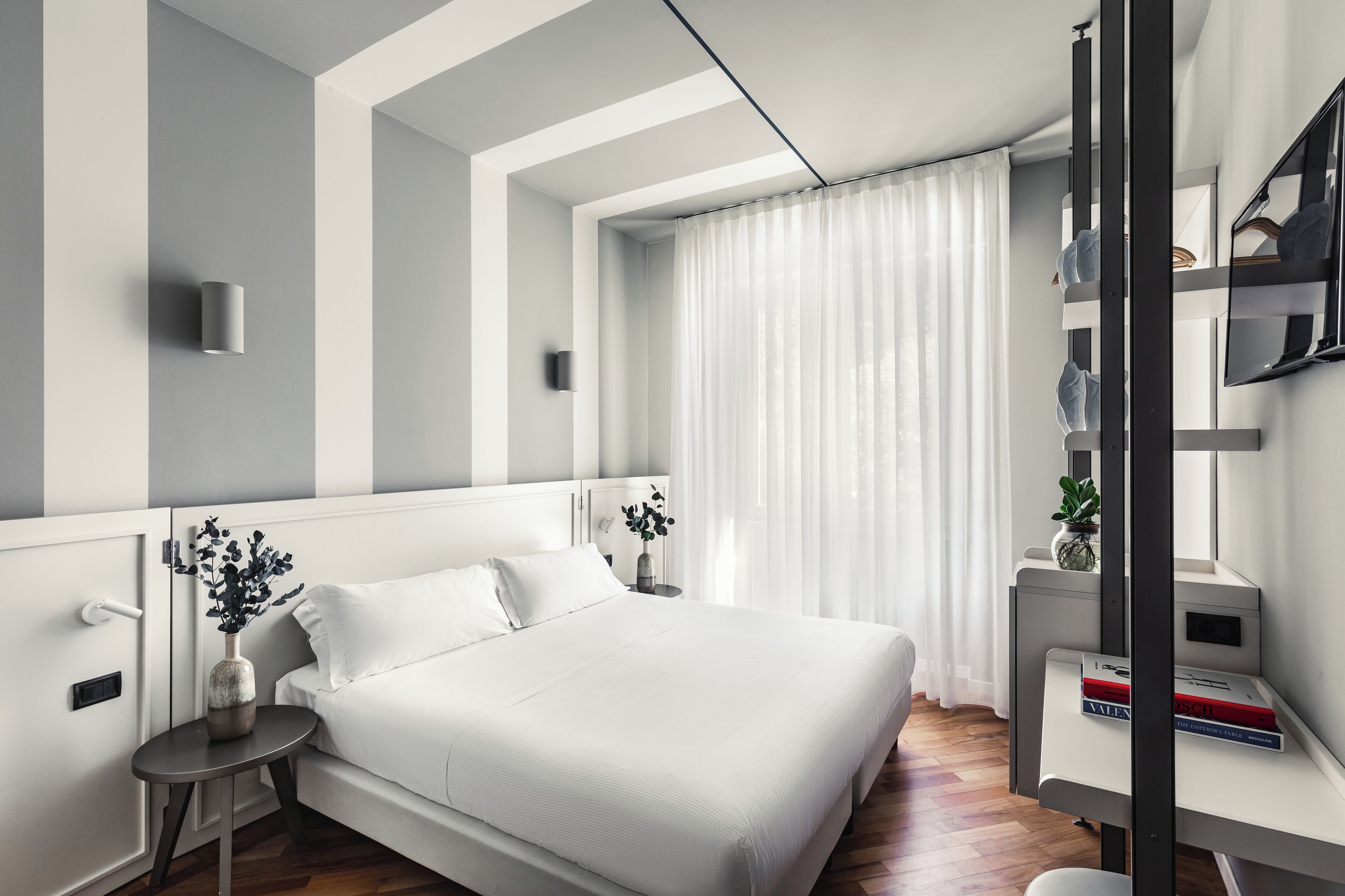 Economy-Doppel- oder -Zweibettzimmer | 1 Schlafzimmer, hochwertige Bettwaren, Minibar, Zimmersafe