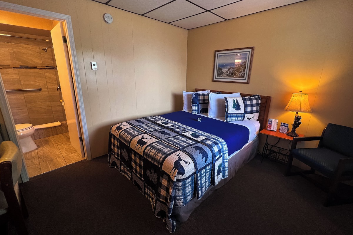 Basic Room, 1 Queen Bed, Courtyard View, Ground Floor