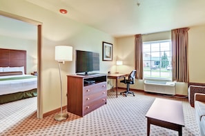 Studio Suite, Multiple Beds, Accessible (Mobility/Audible, Roll-in Shower)