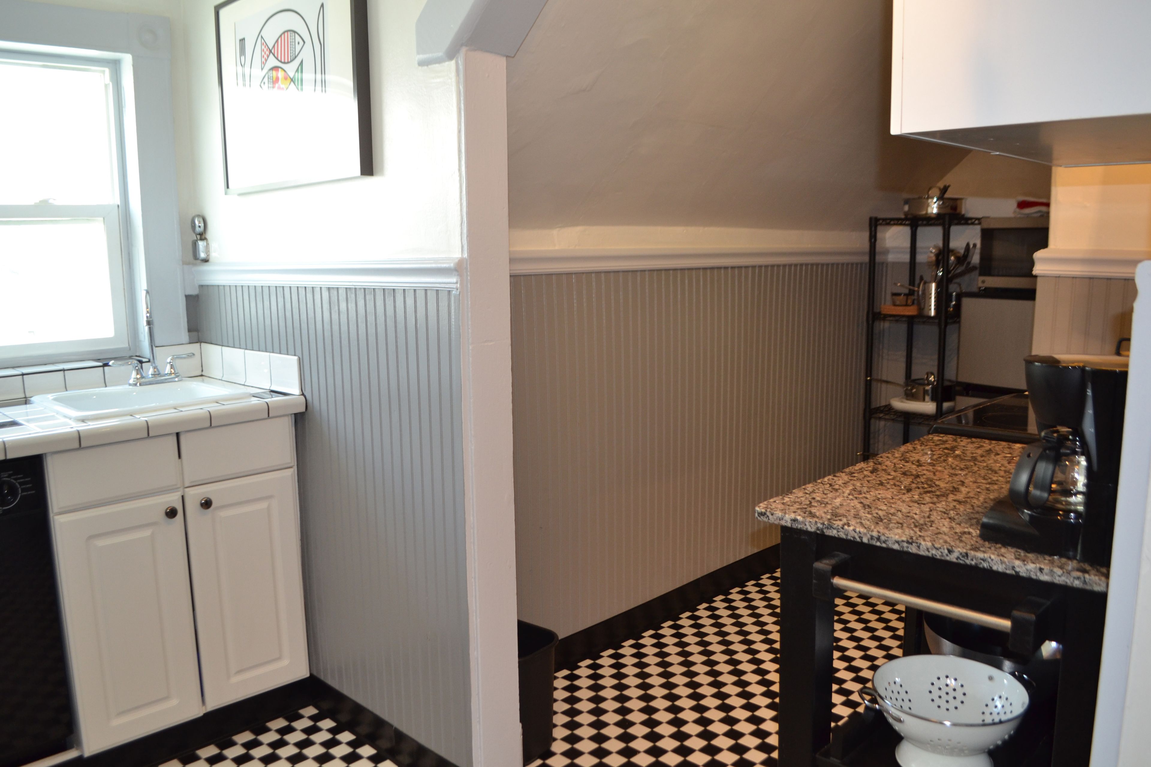 Allston Red House | Private kitchen | Full-size fridge, microwave, stovetop, dishwasher