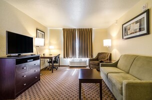 Suite, King Bed with Sleeper Sofa, Non Smoking | Premium bedding, down comforters, pillowtop beds, desk