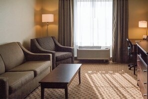 Premium bedding, down duvets, pillow-top beds, desk