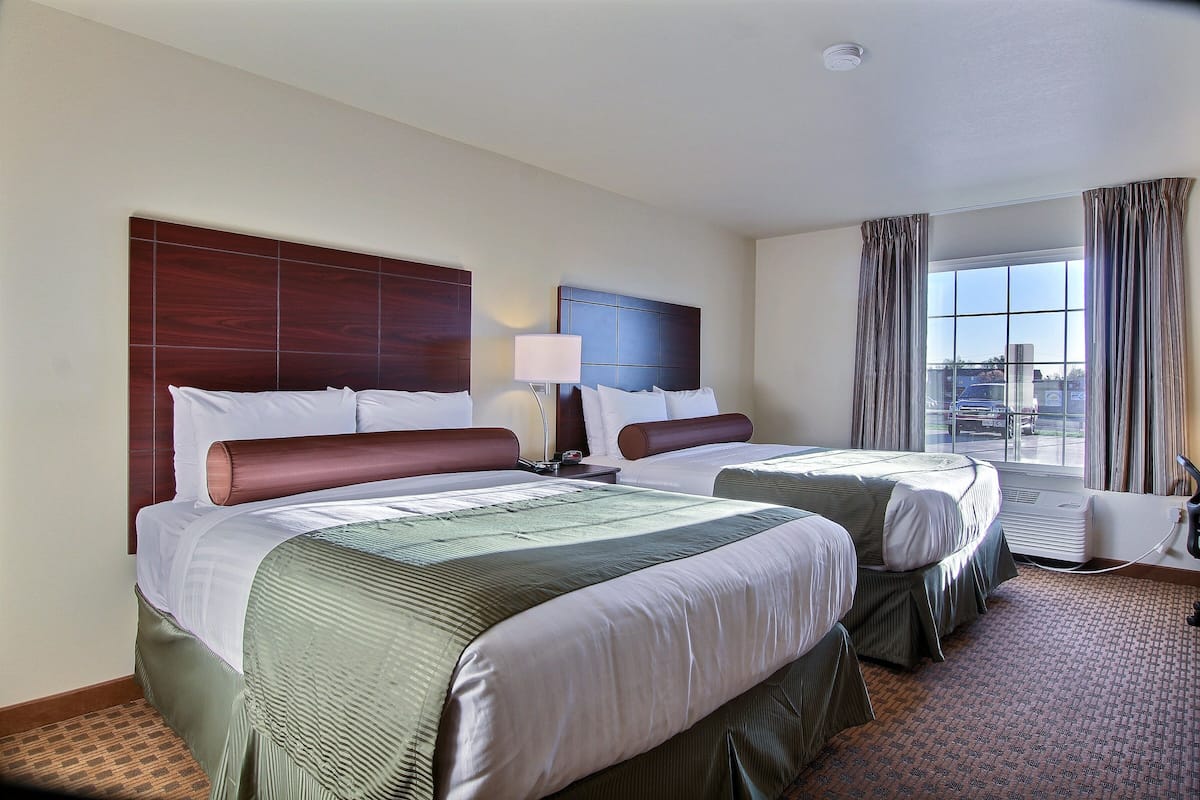 Room, 2 Queen Beds, Non Smoking | Premium bedding, down comforters, pillowtop beds, desk