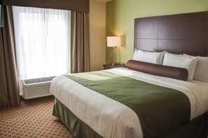 Premium bedding, down comforters, pillowtop beds, desk - Cobblestone Hotel & Suites - Jefferson (Jefferson)